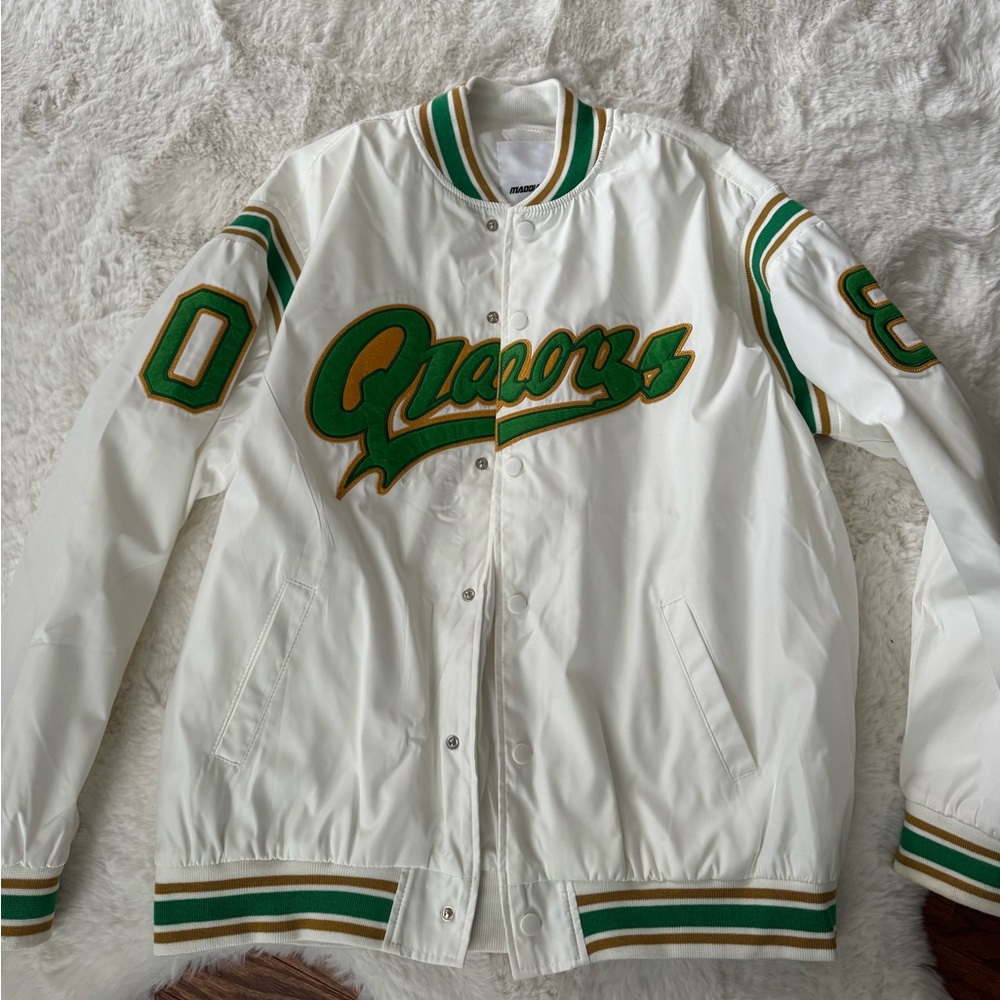 White and Green Aelfric Eden Jacket